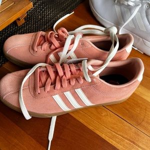 Pink Adidas Tennis shoes